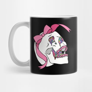 Pink Skull Mug